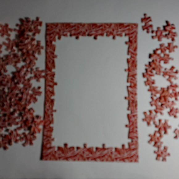 100 Piece Candy Cane Impossipuzzle - Picture 2 of 5